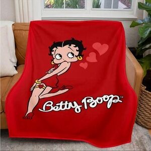 Betty Boop Throw Blanket